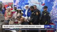 East Texas first responders bring holiday joy to hundreds kids through Blue Santa program