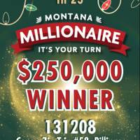 $250,000 lottery winning ticket sold at Billings Cenex Zip Trip