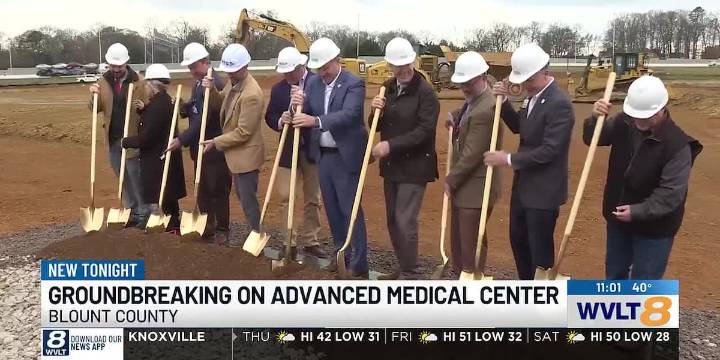 Blount County breaks ground on new advanced medical treatment facility
