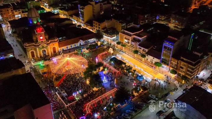 Paipa encendió su magia: así comenzó oficialmente la Navidad en la ciudad turística de Boyacá