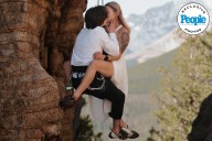 Bride and Groom Take Love to New Heights, Hang from Cliff Before Wedding (Exclusive)
