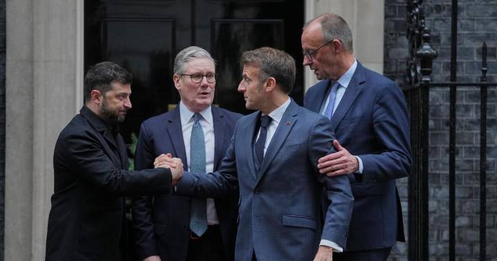 Zelenskyy meets in London with European allies on the US peace plan and Ukrainian security