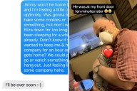 ‘Lonely’ New Mom Texts Dad for Company, Tears at What Happens Next