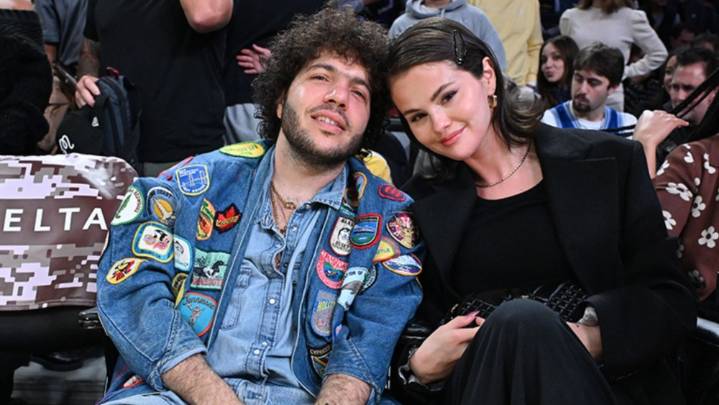 Selena Gomez and Benny Blanco Hit LA Lakers Game in Style