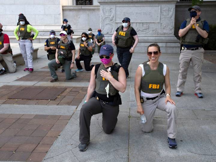 FBI agents sue after being fired for kneeling during racial justice protest
