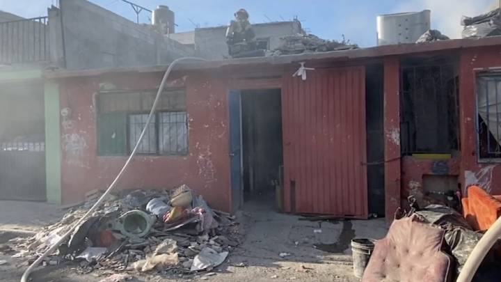 Hombre provoca incendio en su domicilio cuando intentaba quemar basura