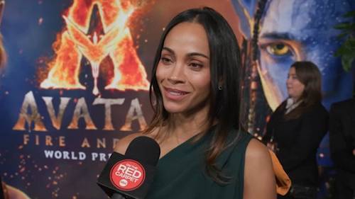 'Avatar: Fire and Ash' stars Zoe Saldana, Sigourney Weaver, James Cameron attend LA premiere