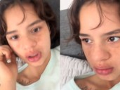 Thamara Medina, hermana de Alejandra Baigorria, es dada de alta tras sufrir accidente: "Al fin en casita"