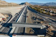 New shared-use trail being built over 215 Beltway at Summerlin Parkway