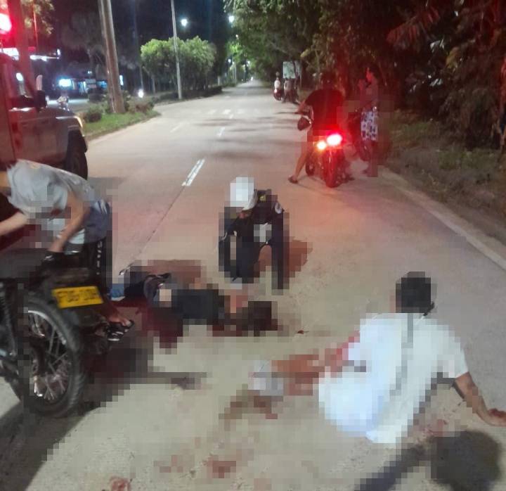 Dos fallecidos y un herido dejó accidente de tránsito en Maní