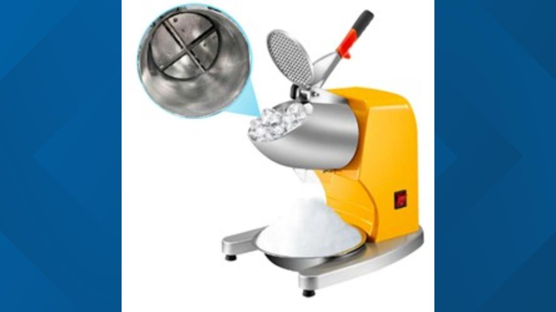Ice crusher recalled over potential fire hazard