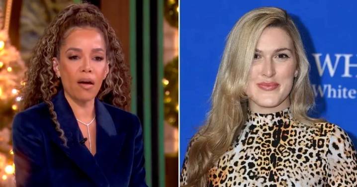 The View's Sunny Hostin's Declares 'Self-Serving' Olivia Nuzzi 'Disgraced Herself' With 'Poorly Written' Memoir About Alleged RFK Jr. Affair