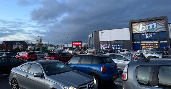 Car park jam had me trapped, weekend shopping has become a joke