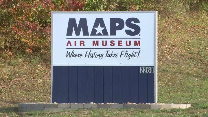 Man arrested for allegedly stealing from MAPS Air Museum in Green