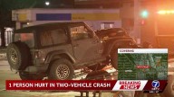 1 person seriously injured in Friday morning crash