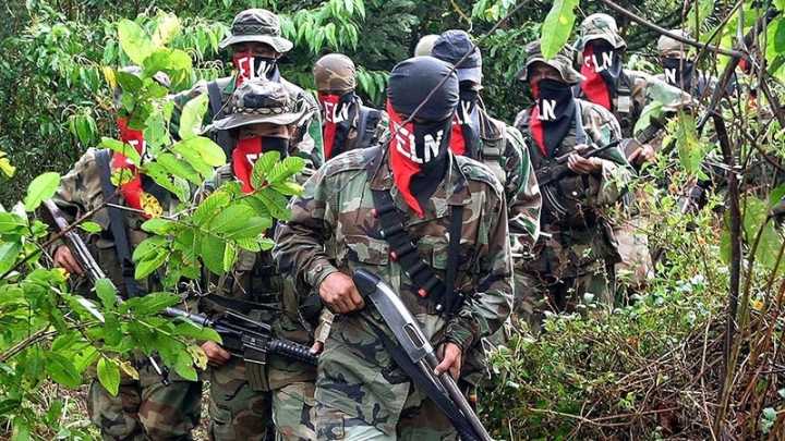 ELN inicia un "paro armado" de 72 horas en toda Colombia