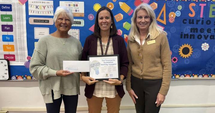 Hedrick named latest Our Community Foundation Teacher Innovator