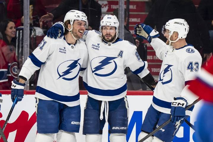 Lightning show some flash in 6-1 win over Canadiens – Winnipeg Free Press