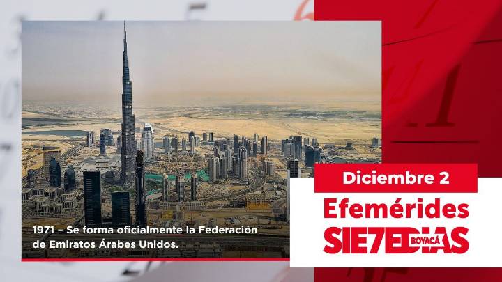 Un día como hoy | 2 de diciembre