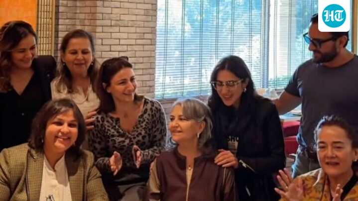 Inside Sharmila Tagore's 81st birthday bash with Soha Ali Khan and Saif Ali Khan