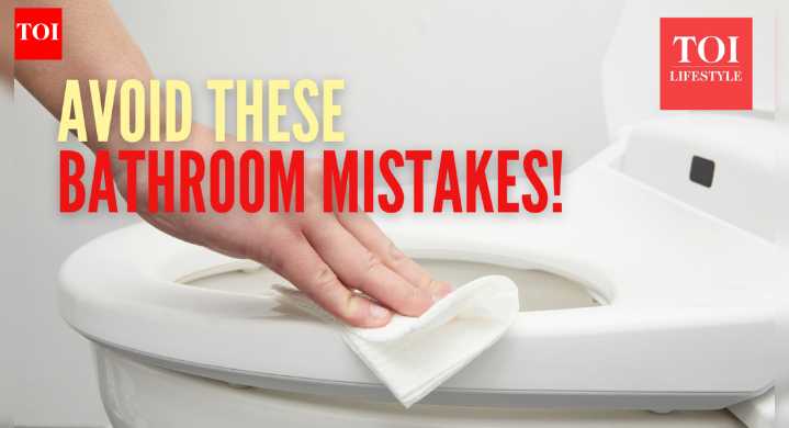 US doctor lists 9 bathroom habits that may be destroying your health