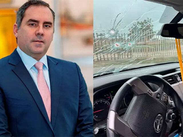 Rafael Belaúnde Llosa: motorizado le disparó cuando se retiraba tras inspeccionar unos terrenos