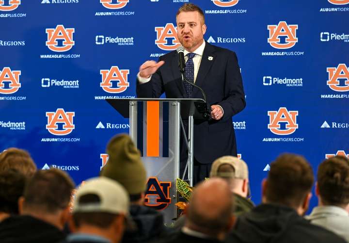 Alex Golesh on preparing for National Signing Day this week: ‘We are rolling up our sleeves’