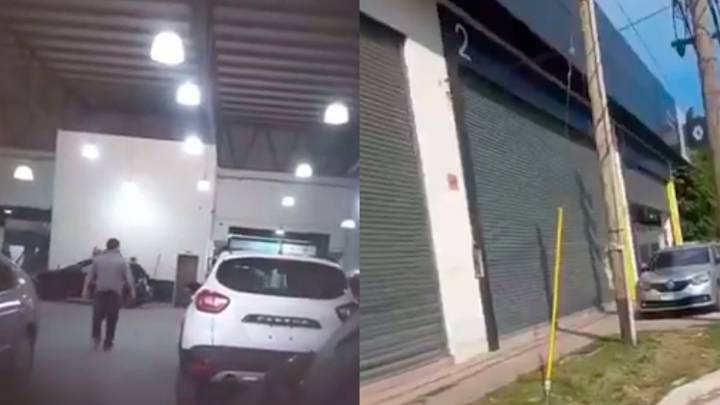 Video: una vecina se cansó de que la acosaran y escrachó a un grupo de mecánicos
