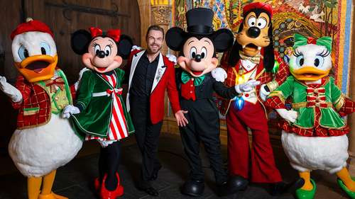 Gwen Stefani, Derek Hough, Aloe Blacc and more talk about the magic of 'The Wonderful World of Disney: Holiday Spectacular'