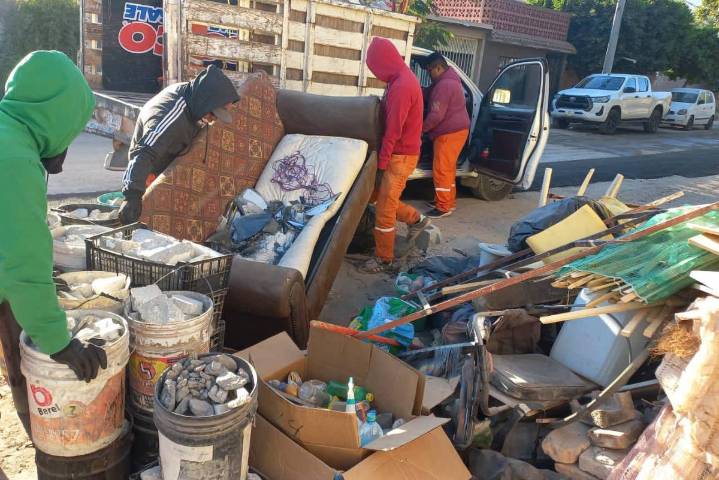 Torreón: retiran más de 300 toneladas de basura en operativo del Descacharre