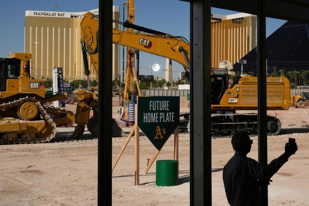 A’s Las Vegas stadium on track for 2028 opening, officials say