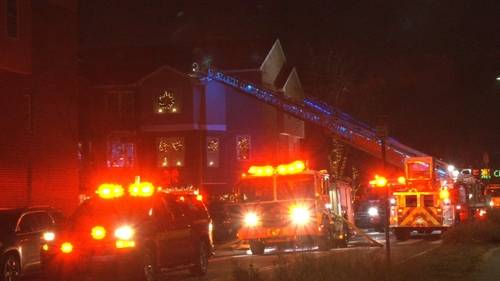 Crews battle rowhome fire in South Philadelphia