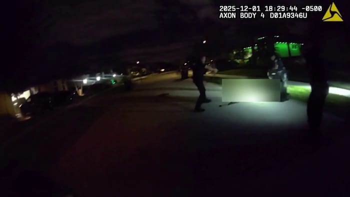 Body camera footage shows shooting that put Florida police officer in hospital