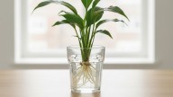 La planta que purifica el ambiente y puede crecer en un vaso de vidrio