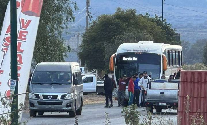 Despliega SSP operativo para recuperar camión retenido en Tiripetío