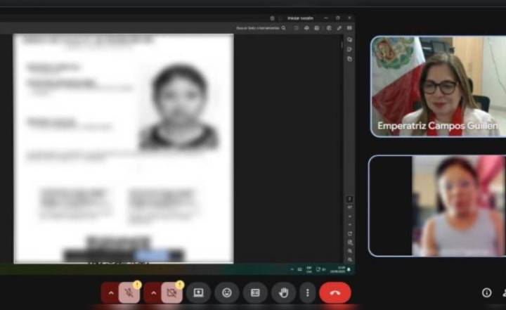 Presidenta de La Corte entrega 65 depósitos judiciales a madre alimentista de manera virtual