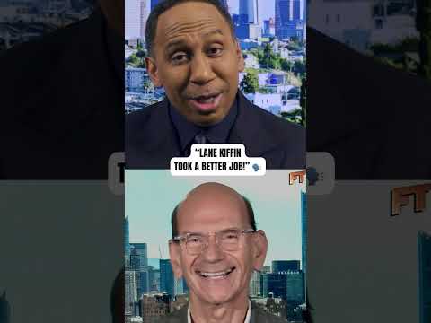 Stephen A. says Lane Kiffin committed NO crime!