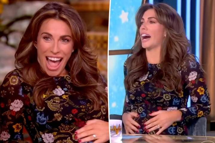 Why pregnant Alyssa Farrah Griffin has been absent from 'The View'