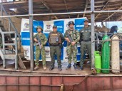 Armada incautó maquinaría utilizada para minería ilegal en Chocó