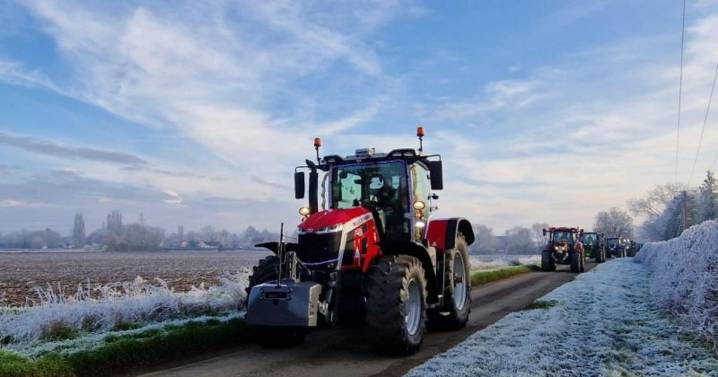 Christmas tractor run for mid Suffolk happening this weekend