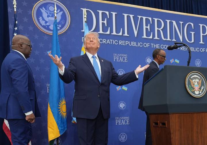 Trump praises Congo and Rwanda as they sign US