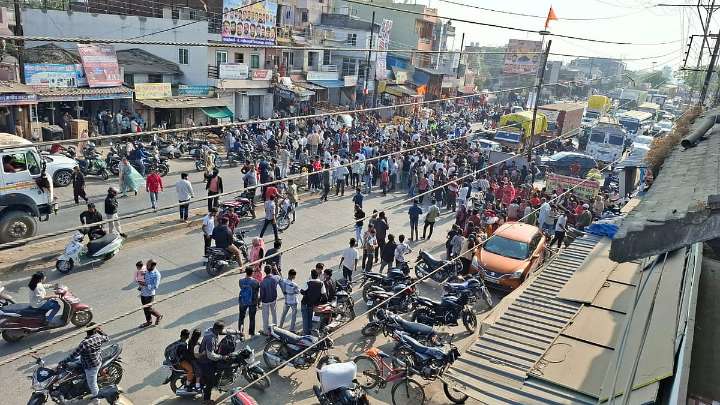 Indore News: SUV Mows Down 6-Year-Old Girl After Hitting Several Vehicles; Locals Stage Protest