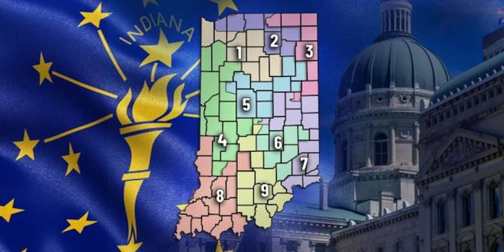 Indiana House passes redistricting bill, sends it to Senate