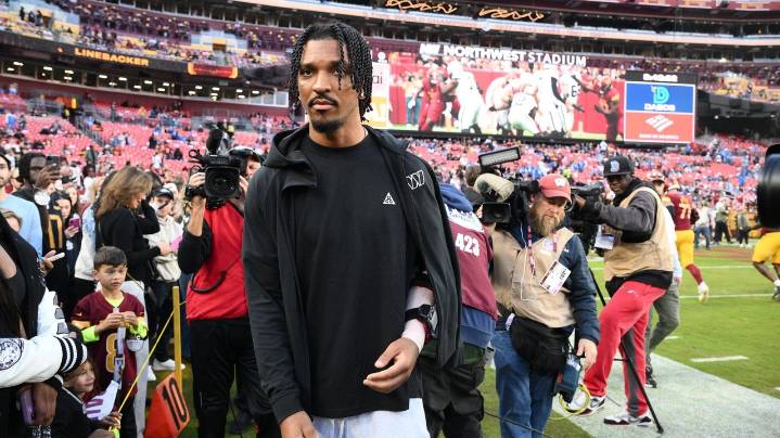 Commanders quarterback Jayden Daniels' status for Vikings game won't be known until Friday