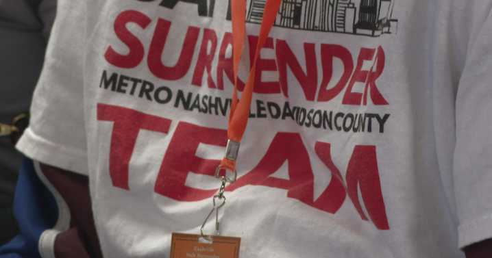 Nashville Safe Surrender program handles 630 court matters, helps dozens with warrants
