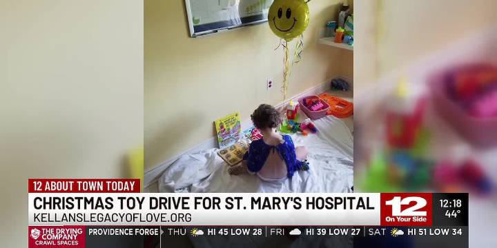 Christmas toy drive for St. Mary's Hospital