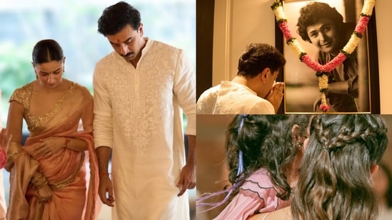 Alia shares unseen pics from Raha’s birthday and griha pravesh puja with Ranbir