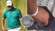 Hideki Matsuyama's Ball Run Over By Golf Cart At Hero World Challenge