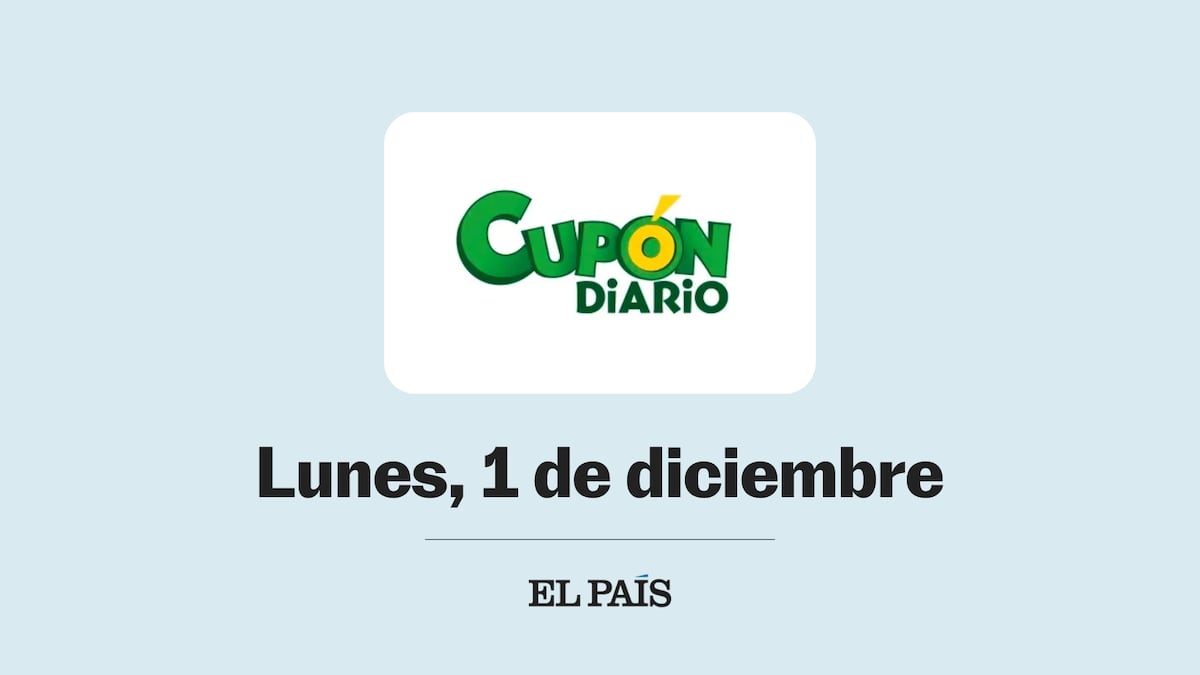 Cupón diario de la ONCE: comprobar sorteo del lunes 1 de diciembre