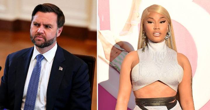 JD Vance Ripped For 'Embarrassing' Response to Nicki Minaj Meme Post